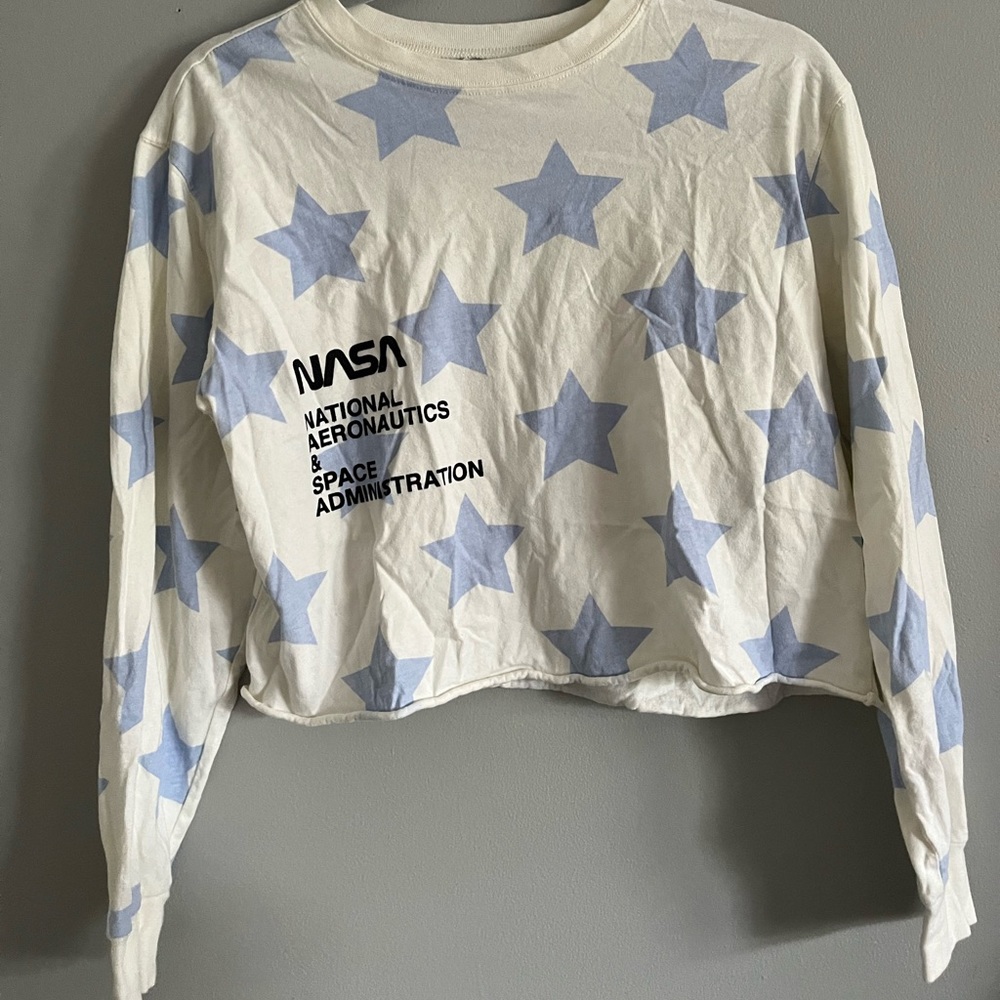 NASA shirt with stars